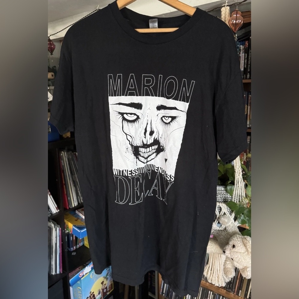Marion / BORE - Decay / Witness/Endless Large Shirt On Gildan Nu-Metal Noise